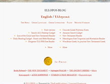 Tablet Screenshot of ellopos.com